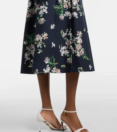 Erdem Floral cotton midi dress | Thumbnail 4 Erdem Floral cotton midi dress | Thumbnail 4