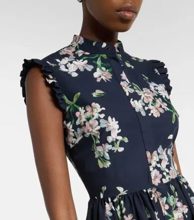 Erdem Floral cotton midi dress | Thumbnail 5 Erdem Floral cotton midi dress | Thumbnail 5
