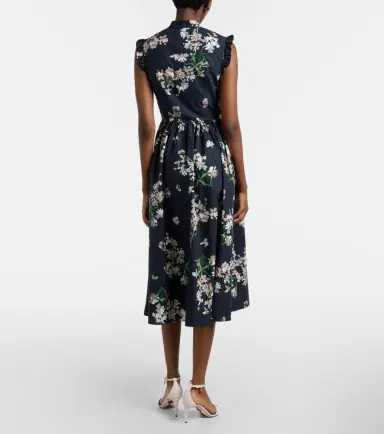 Erdem Floral cotton midi dress | Thumbnail 6 Erdem Floral cotton midi dress | Thumbnail 6