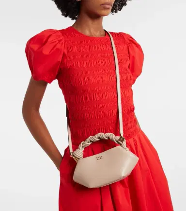 Ganni Bou Mini top-handle bag | Thumbnail 5 Ganni Bou Mini top-handle bag | Thumbnail 5