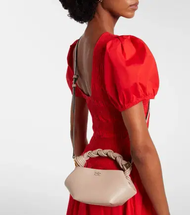 Ganni Bou Mini top-handle bag | Thumbnail 6 Ganni Bou Mini top-handle bag | Thumbnail 6