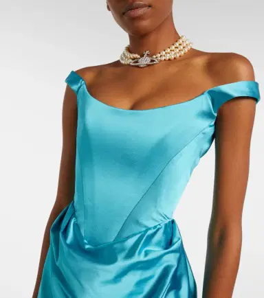 Vivienne Westwood Nova Camille satin bustier gown | Thumbnail 3 Vivienne Westwood Nova Camille satin bustier gown | Thumbnail 3
