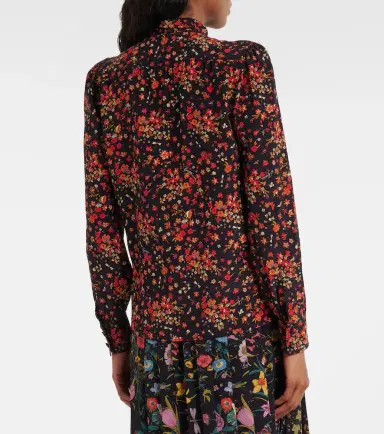 Gucci Bow-detail floral silk blouse | Thumbnail 3 Gucci Bow-detail floral silk blouse | Thumbnail 3