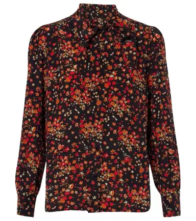 Gucci Bow-detail floral silk blouse | Thumbnail 1 Gucci Bow-detail floral silk blouse | Thumbnail 1