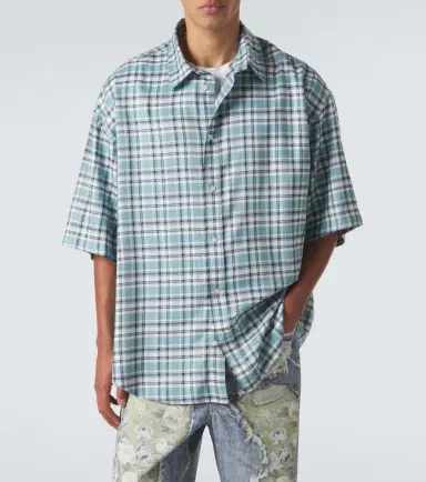 Acne Studios Plaid oversized flannel shirt | Thumbnail 2 Acne Studios Plaid oversized flannel shirt | Thumbnail 2