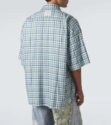 Acne Studios Plaid oversized flannel shirt | Thumbnail 3 Acne Studios Plaid oversized flannel shirt | Thumbnail 3