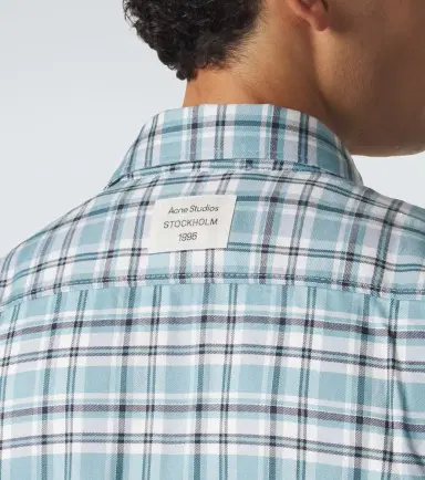 Acne Studios Plaid oversized flannel shirt | Thumbnail 5 Acne Studios Plaid oversized flannel shirt | Thumbnail 5