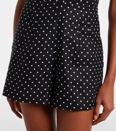 Faithfull Sofia polka-dot halterneck linen romper | Thumbnail 5 Faithfull Sofia polka-dot halterneck linen romper | Thumbnail 5