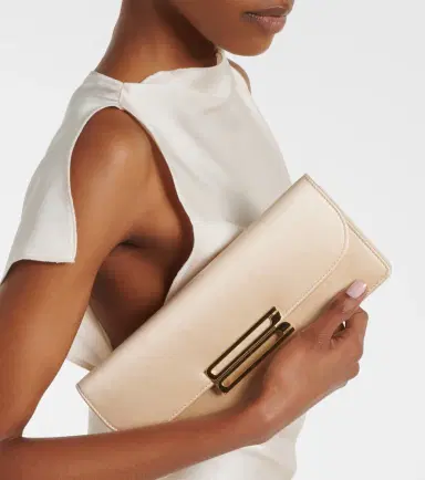 Victoria Beckham Dorian East-West satin clutch | Thumbnail 5 Victoria Beckham Dorian East-West satin clutch | Thumbnail 5