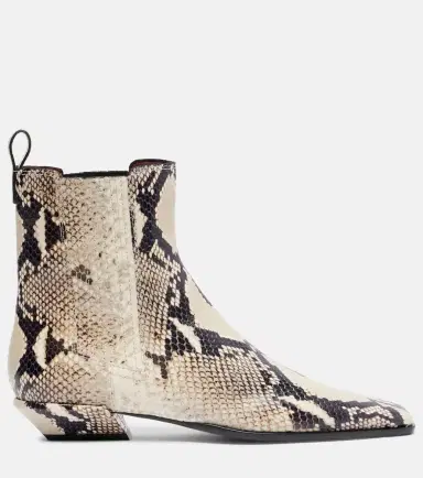 Paris Texas Bettina snake-print ankle boots | Thumbnail 3 Paris Texas Bettina snake-print ankle boots | Thumbnail 3