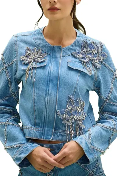PatBo MARINA DENIM JACKET | Thumbnail 1 PatBo MARINA DENIM JACKET | Thumbnail 1