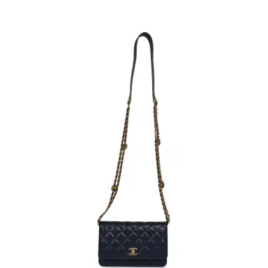 Chanel Chanel "Twist Your Buttons" Wallet On Chain WOC Navy Blue Shiny Caviar Antique Gold Hardware | Thumbnail 7 Chanel Chanel "Twist Your Buttons" Wallet On Chain WOC Navy Blue Shiny Caviar Antique Gold Hardware | Thumbnail 7
