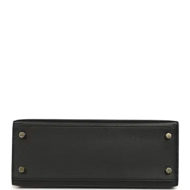 HERMÈS Hermes Kelly Sellier 25 Black Verso Madame Gold Hardware | Thumbnail 6 HERMÈS Hermes Kelly Sellier 25 Black Verso Madame Gold Hardware | Thumbnail 6