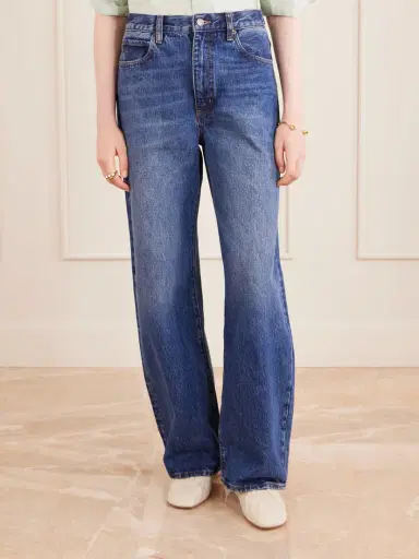 Frame The Bow High-rise Wide-leg Jeans | Thumbnail 3 Frame The Bow High-rise Wide-leg Jeans | Thumbnail 3