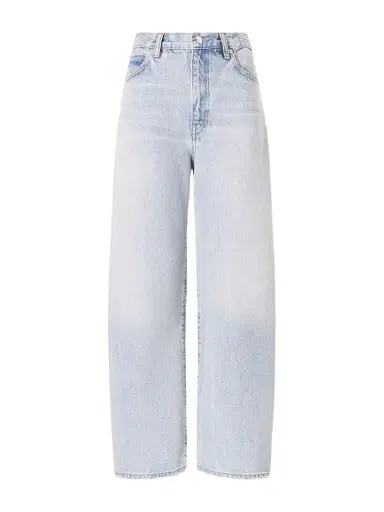 Frame The Bow Crop High-rise Wide-leg Jeans | Thumbnail 1 Frame The Bow Crop High-rise Wide-leg Jeans | Thumbnail 1