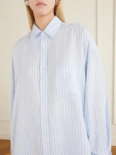 Acne Studios Soffia Striped Woven Shirt | Thumbnail 5 Acne Studios Soffia Striped Woven Shirt | Thumbnail 5