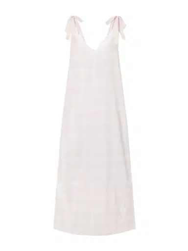 Posse Marylin Gingham Lace-trimmed Cotton Maxi Dress | Thumbnail 1 Posse Marylin Gingham Lace-trimmed Cotton Maxi Dress | Thumbnail 1