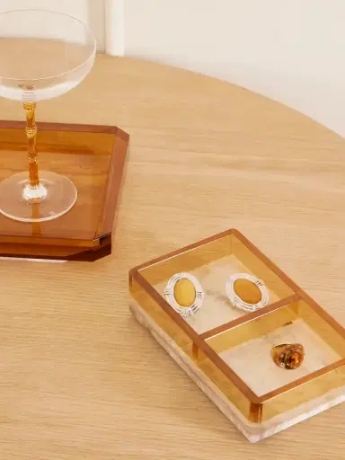 Reflections Copenhagen Treasures Crystal And Natural Onyx Tray | Thumbnail 2 Reflections Copenhagen Treasures Crystal And Natural Onyx Tray | Thumbnail 2