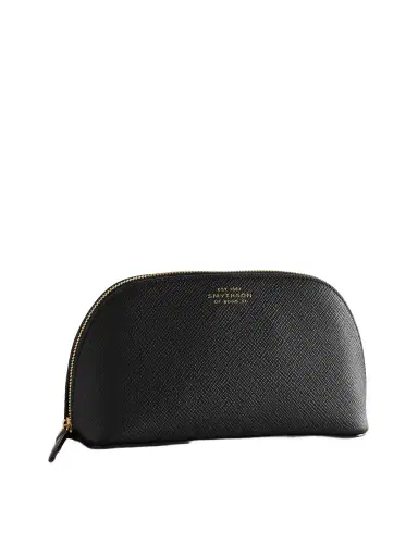 Smythson Panama Textured-leather Cosmetics Case | Thumbnail 1 Smythson Panama Textured-leather Cosmetics Case | Thumbnail 1