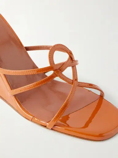 Maryam Nassir Zadeh 70 Opera Leather Wedge Sandals | Thumbnail 5 Maryam Nassir Zadeh 70 Opera Leather Wedge Sandals | Thumbnail 5