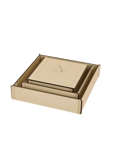 Brunello Cucinelli Set Of Three Leather Boxes | Thumbnail 1 Brunello Cucinelli Set Of Three Leather Boxes | Thumbnail 1