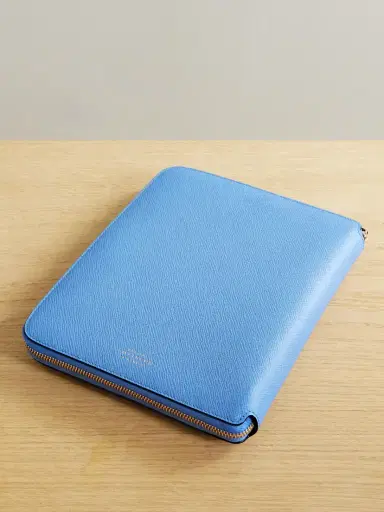 Smythson Panama A5 Textured-leather Folder | Thumbnail 4 Smythson Panama A5 Textured-leather Folder | Thumbnail 4