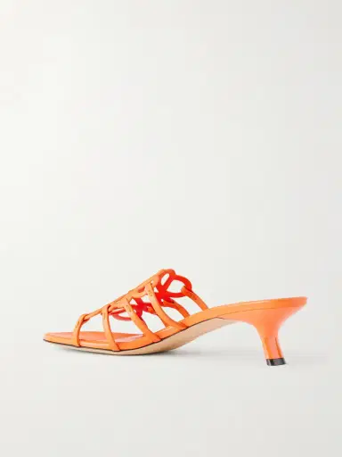 Loewe + Paula's Ibiza 45 Petal Anagram Leather Sandals | Thumbnail 3 Loewe + Paula's Ibiza 45 Petal Anagram Leather Sandals | Thumbnail 3