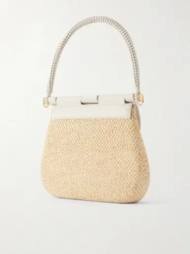 Loewe + Paula Ibiza Pescador Leather-trimmed Raffia Shoulder Bag | Thumbnail 4 Loewe + Paula Ibiza Pescador Leather-trimmed Raffia Shoulder Bag | Thumbnail 4