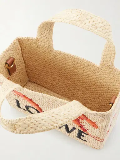 Loewe + Paula's Ibiza Embroidered Raffia Tote | Thumbnail 6 Loewe + Paula's Ibiza Embroidered Raffia Tote | Thumbnail 6