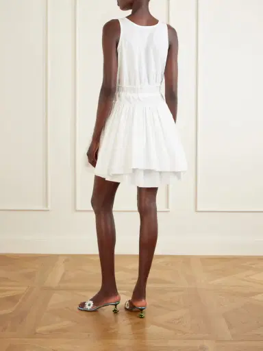 Loewe + Paula's Ibiza Anagram Cotton-poplin Mini Dress | Thumbnail 3 Loewe + Paula's Ibiza Anagram Cotton-poplin Mini Dress | Thumbnail 3