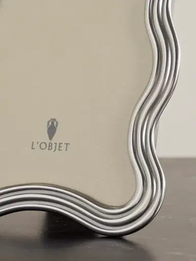 L'Objet Ripple Platinum-plated 4x6 Picture Frame | Thumbnail 3 L'Objet Ripple Platinum-plated 4x6 Picture Frame | Thumbnail 3