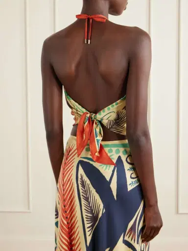 Etro Triangle Floral-print Silk-twill Top | Thumbnail 3 Etro Triangle Floral-print Silk-twill Top | Thumbnail 3