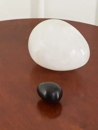 Fourth Street Egg Obsidian Paperweight | Thumbnail 2 Fourth Street Egg Obsidian Paperweight | Thumbnail 2