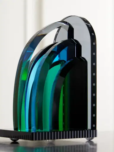 Reflections Copenhagen Tribeca Crystal Bookend | Thumbnail 3 Reflections Copenhagen Tribeca Crystal Bookend | Thumbnail 3