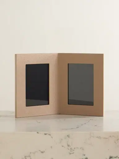 Smythson Panama Textured-leather Picture Frame | Thumbnail 1 Smythson Panama Textured-leather Picture Frame | Thumbnail 1