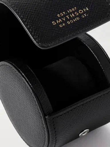 Smythson Panama Textured-leather Watch Roll | Thumbnail 3 Smythson Panama Textured-leather Watch Roll | Thumbnail 3