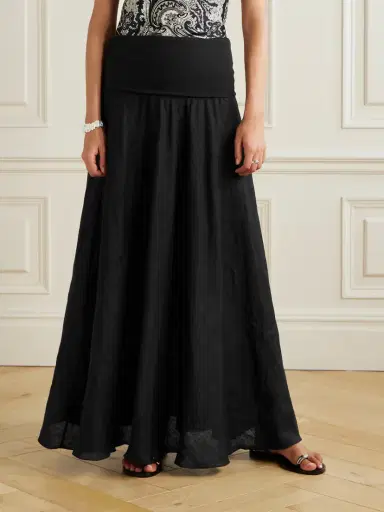 Johanna Ortiz Light And Sound Convertible Linen-blend Maxi Skirt | Thumbnail 3 Johanna Ortiz Light And Sound Convertible Linen-blend Maxi Skirt | Thumbnail 3