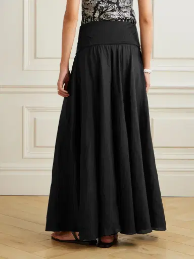 Johanna Ortiz Light And Sound Convertible Linen-blend Maxi Skirt | Thumbnail 4 Johanna Ortiz Light And Sound Convertible Linen-blend Maxi Skirt | Thumbnail 4