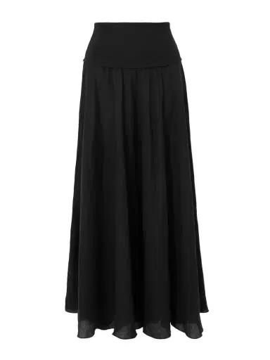Johanna Ortiz Light And Sound Convertible Linen-blend Maxi Skirt | Thumbnail 1 Johanna Ortiz Light And Sound Convertible Linen-blend Maxi Skirt | Thumbnail 1