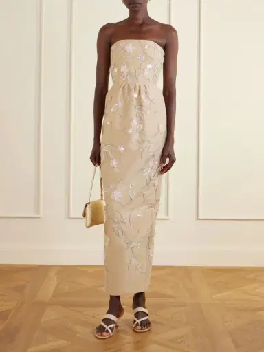 BERNADETTE Lena Embellished Taffeta Gown | Thumbnail 2 BERNADETTE Lena Embellished Taffeta Gown | Thumbnail 2