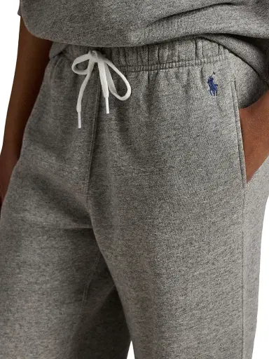 Polo Ralph Lauren Women's Drawstring Fleece Wide-Leg Sweatpants - Dark Vintage Heather - Size XL | Thumbnail 5 Polo Ralph Lauren Women's Drawstring Fleece Wide-Leg Sweatpants - Dark Vintage Heather - Size XL | Thumbnail 5