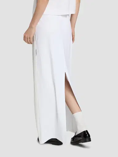 MOSCHINO Women's Sequined Cotton Maxi Skirt - Multi White | Thumbnail 5 MOSCHINO Women's Sequined Cotton Maxi Skirt - Multi White | Thumbnail 5