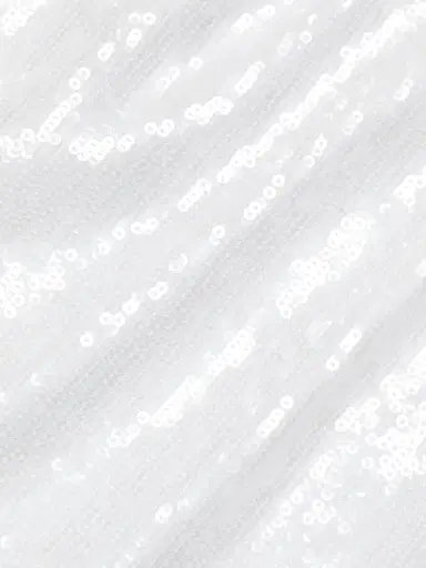 MOSCHINO Women's Sequined Cotton Maxi Skirt - Multi White | Thumbnail 7 MOSCHINO Women's Sequined Cotton Maxi Skirt - Multi White | Thumbnail 7