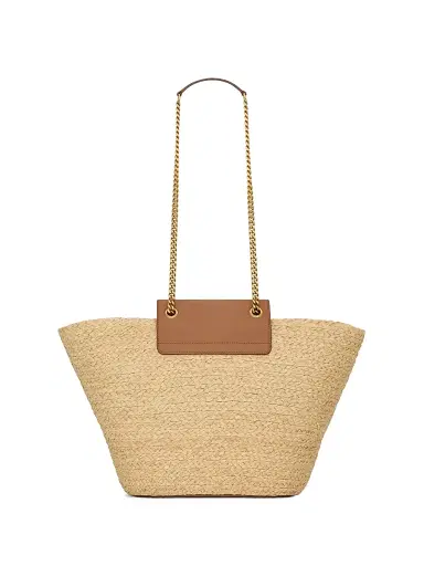 Saint Laurent Women's Manon Tote Bag in Raffia - Natural | Thumbnail 6 Saint Laurent Women's Manon Tote Bag in Raffia - Natural | Thumbnail 6