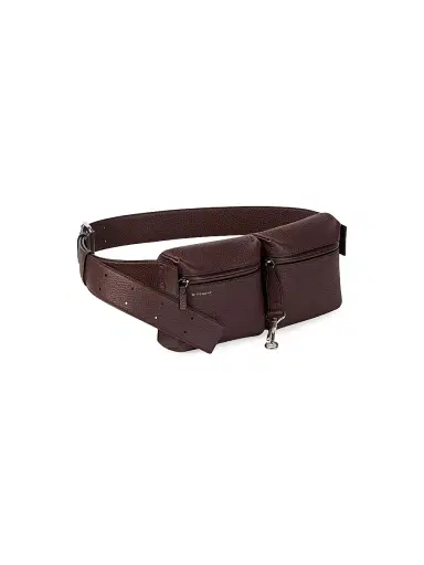 Givenchy Men's Fold Belt Bag in Grained Leather | Thumbnail 3 Givenchy Men's Fold Belt Bag in Grained Leather | Thumbnail 3