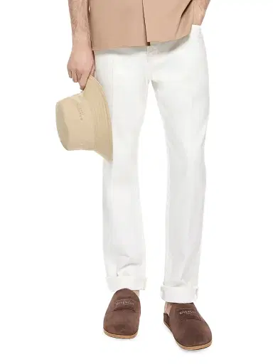 Givenchy Men's Straight Fit Jeans - White | Thumbnail 3 Givenchy Men's Straight Fit Jeans - White | Thumbnail 3