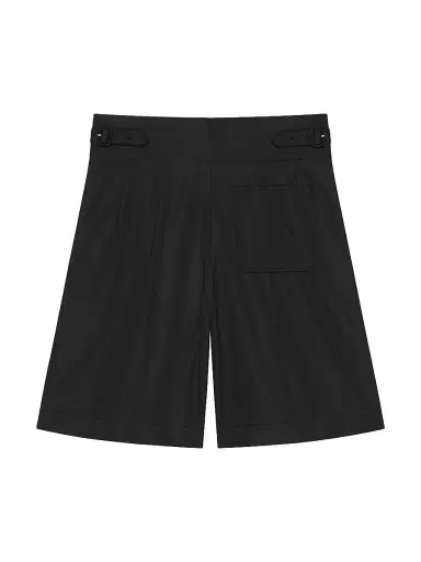 Givenchy Men's Bermuda Shorts in Poplin - Black | Thumbnail 3 Givenchy Men's Bermuda Shorts in Poplin - Black | Thumbnail 3