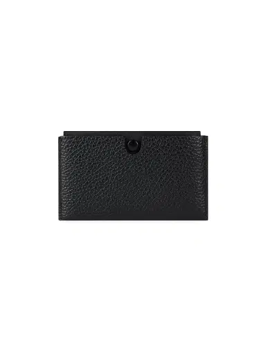 Givenchy Men's Fold Card Holder with Case in Grained Leather - Black | Thumbnail 2 Givenchy Men's Fold Card Holder with Case in Grained Leather - Black | Thumbnail 2