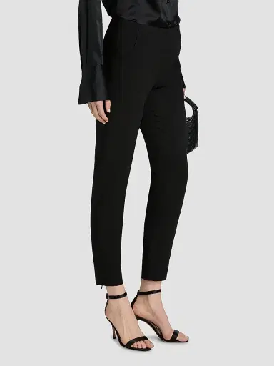 Giorgio Armani Women's Essentials Wool Slim-Fit Trousers | Thumbnail 4 Giorgio Armani Women's Essentials Wool Slim-Fit Trousers | Thumbnail 4
