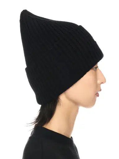 Off-White Black Stamp Loose Beanie | Thumbnail 4 Off-White Black Stamp Loose Beanie | Thumbnail 4